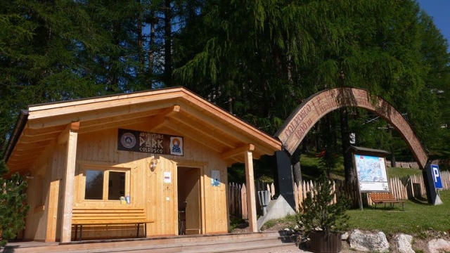  Entrance to the Adventure Park Colfosco